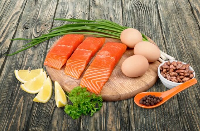 Proteínas e vitaminas