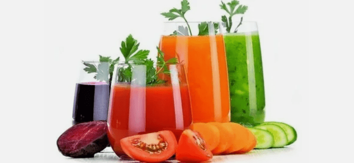Xues de dieta xaponeses verduras e froitas