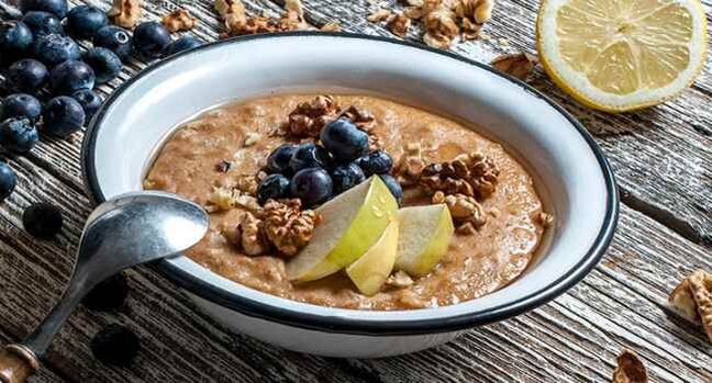 A sopa de crema diversifica o menú para a gota