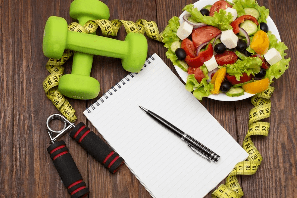 Creación dun plan de dieta para a perda de peso